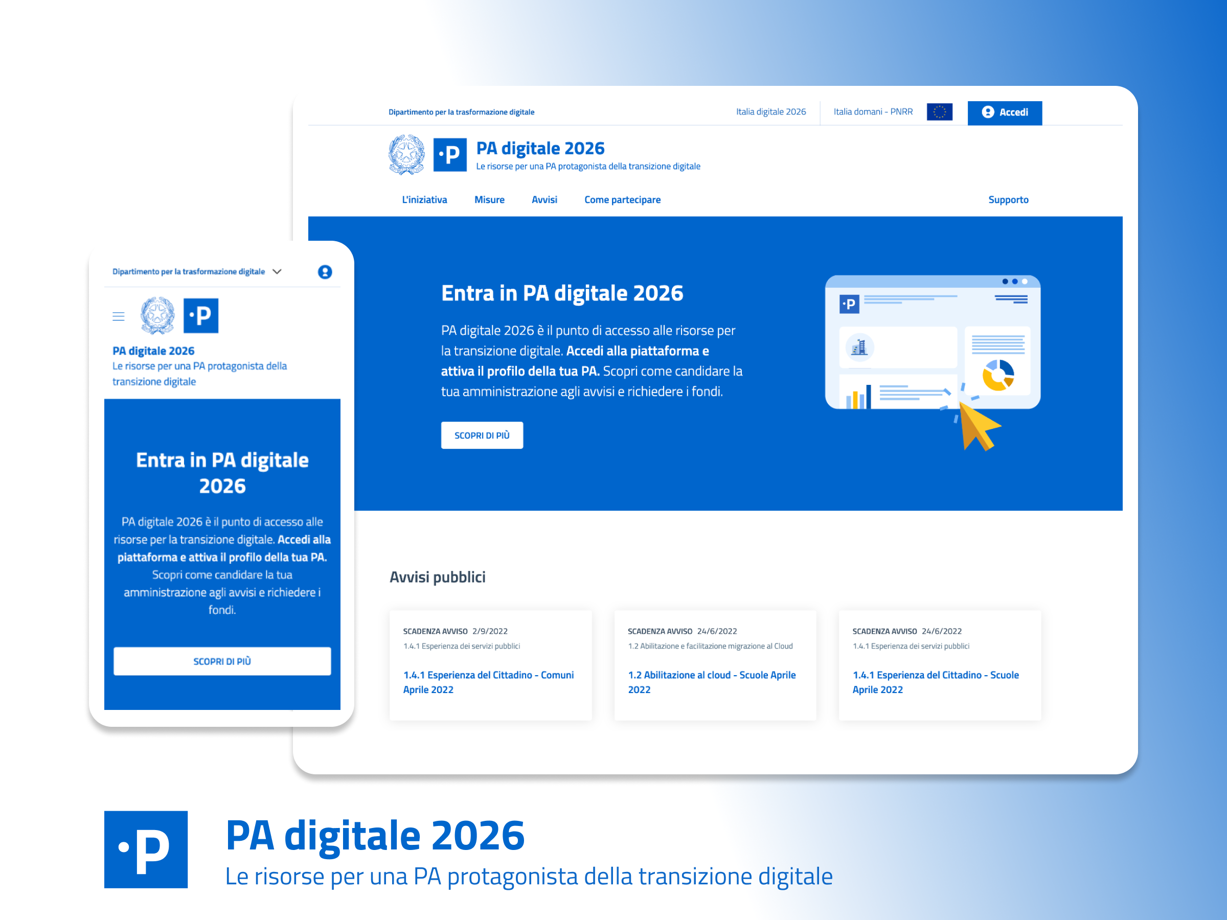 Su PA digitale 2026 due nuovi Avvisi PNRR: 47 milioni di euro dedicati agli istituti scolastici